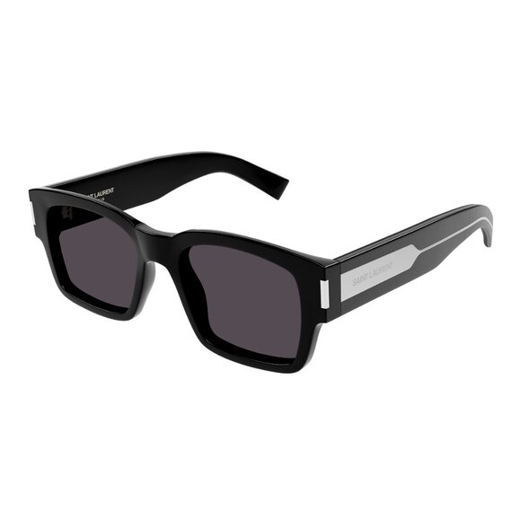NEW SL617 001 SQUARE UNISEX SAINT LAURENT SUNGLASSES SL 617 001 - Picture 1 of 3
